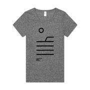 Women's May Gray Sunset T-Shirt